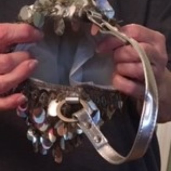 Silver Sequin bag - Picture 2 of 2